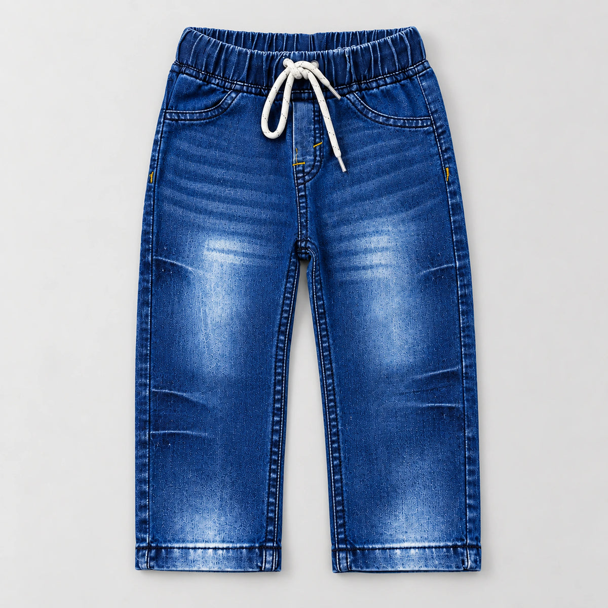 Boys’ Mint “Move” Graphic Shirt with Blue Jeans Set